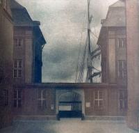 Vilhelm Hammershoi - The Buildings of the Asian Trading Company